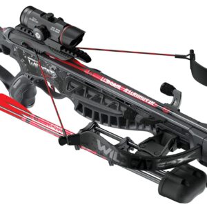 BARNETT WILDCAT CRX RECURVE CROSSBOW SET 280fps 195LBS PREMIUM RED DOT SCOPE GREY